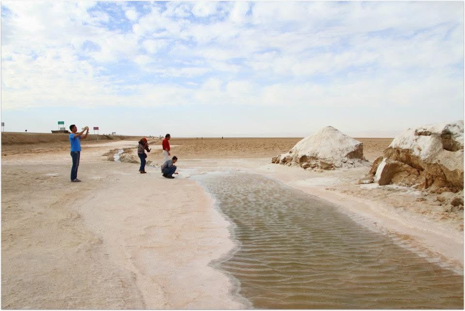ทะเลเกลือ, Chott El Jerid, Tunisia, ตูนิเซีย