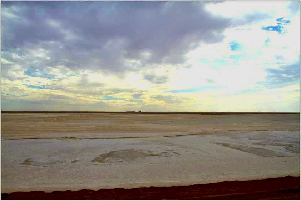 ทะเลเกลือ, Chott El Jerid, Tunisia, ตูนิเซีย