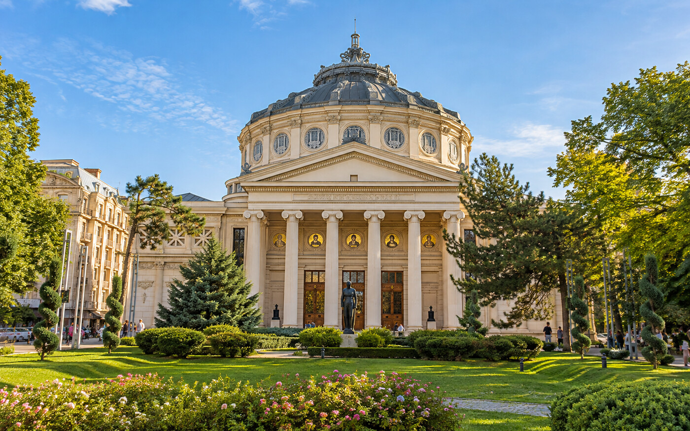Romanian Athenaeum ในบูคาเรสต์