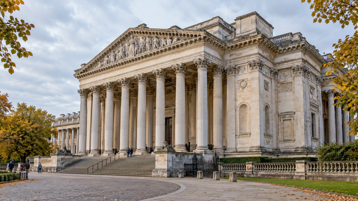 อาคาร Fitzwilliam Museum เมืองเคมบริดจ์